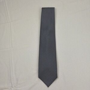 Cremieux Limited Edition Men's Tie 100% Silk Blue / Made in Italy /59"x3.75"